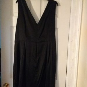 Donna Ricco Black Cocktail Dress Size 22